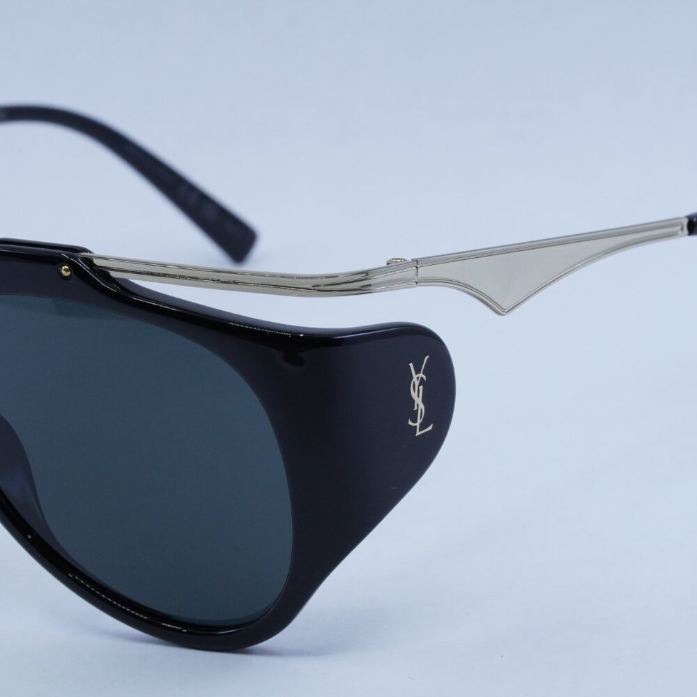 Saint Laurent SLM137 AMELIA 001 Sunglasses - Gold / Black Frame - Lowest price! - Picture 3 of 14